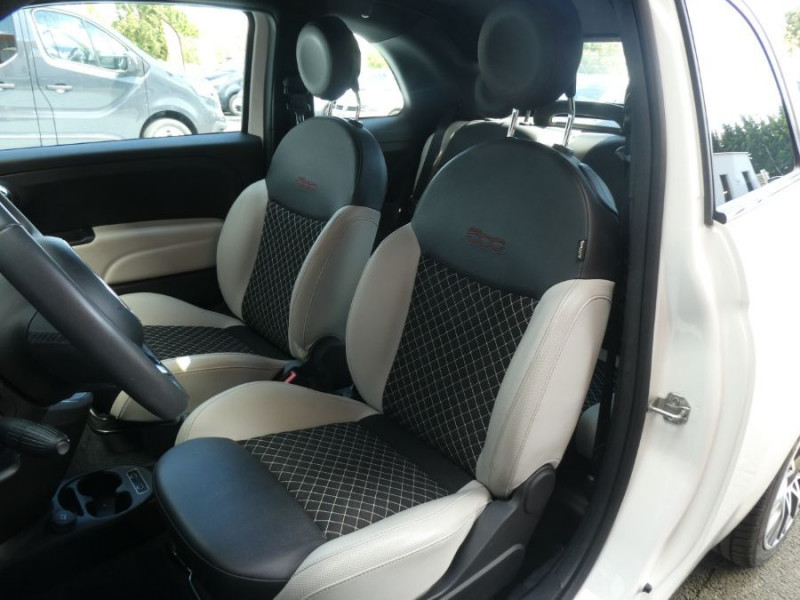 Photo 5 de l'offre de FIAT 500C 1.2 69 Dualogic STAR JA16 CarPlay 7" à 15950€ chez Mérignac auto