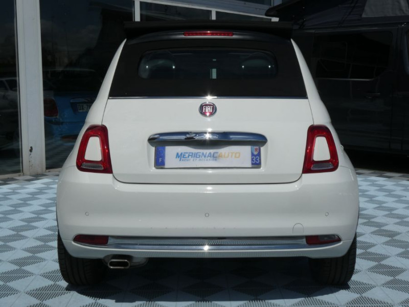 Photo 9 de l'offre de FIAT 500C 1.2 69 Dualogic STAR JA16 CarPlay 7" à 15950€ chez Mérignac auto