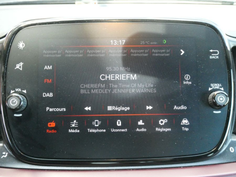 Photo 16 de l'offre de FIAT 500C 1.2 69 Dualogic STAR JA16 CarPlay 7" à 15950€ chez Mérignac auto