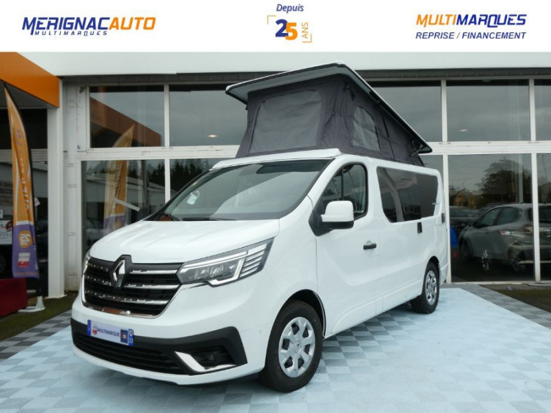 Renault TRAFIC VAN ANTILOPE VAN Aménagé FLEX 5 Millénium 2.0 DCi 150 BVM6 L1 5PL Attel+Pte Vélo Tout Equipé DIESEL BLANC Neuf à vendre