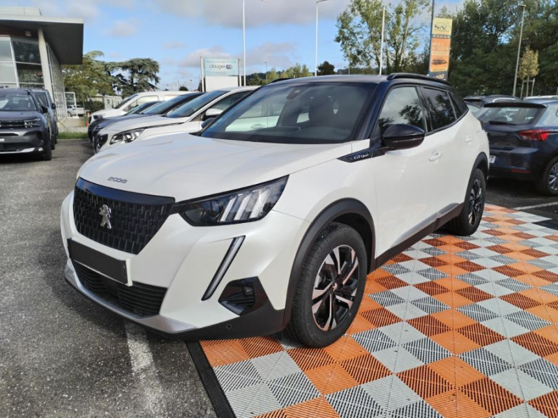 Peugeot 2008 II 1.5 BlueHDi 100 BVM6 GT LINE GPS Camera ADML DIESEL BLANC NACRÉ Occasion à vendre