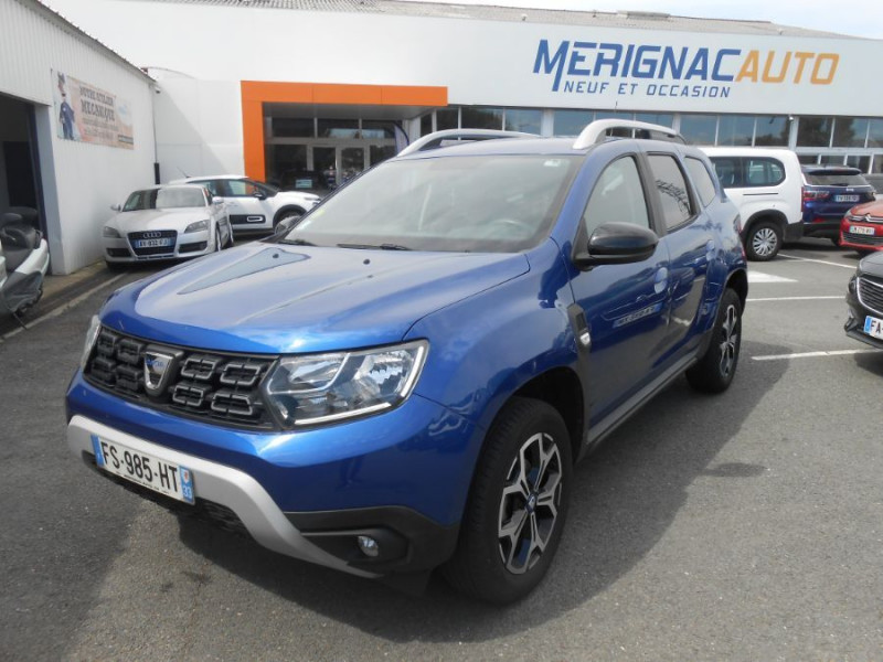 Photo 1 de l'offre de DACIA DUSTER 1.5 BlueDCi 115 BVM6 4X2 PRESTIGE Pack City Plus Camera 360 Attel. 1ère Main (7 Options) à 18450€ chez Mérignac auto