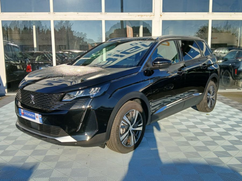 Peugeot 5008 II 1.5 BlueHDi 130 EAT8 ALLURE PACK 1ère Main DIESEL NOIR PERLE MÉTAL Occasion à vendre