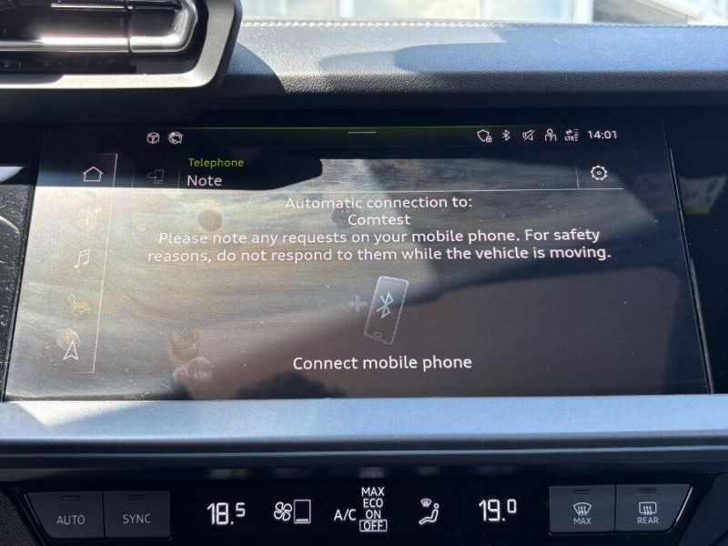 Photo 27 Audi A3 SPORTBACK SPORTBACK New IV 35 TDI 150 S Tronic 7 S LINE Int + Ext. TOIT Ouvrant SC JA18 DIESEL GRIS DAYTONA en vente chez Mérignac auto Photo 27 de l'offre de AUDI A3 SPORTBACK SPORTBACK New IV 35 TDI 150 S Tronic 7 S LINE Int + Ext. TOIT Ouvrant SC JA18 à 38450€ chez Mérignac auto