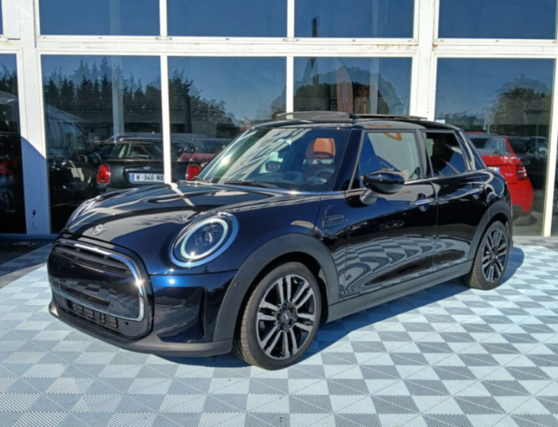 Mini MINI III (F56) NEW 1.5i 136 BVA7 COOPER 5P CUIR TOE Camera Key Less HUD Hifi... ESSENCE BLEU METAL TOIT NOIR Occasion à vendre