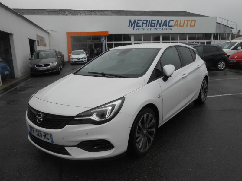 Photo 1 de l'offre de OPEL ASTRA V 1.5 TURBO D 122 BVA9 ULTIMATE Mi CUIR JA18 Options... à 16990€ chez Mérignac auto