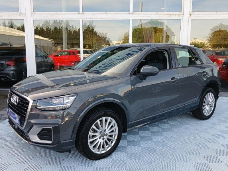 Audi Q2 1.0 TFSI 116 S-Tronic 7 DESIGN GPS JA17 Audi Drive Select ESSENCE GRIS NANO MÉTAL Occasion à vendre