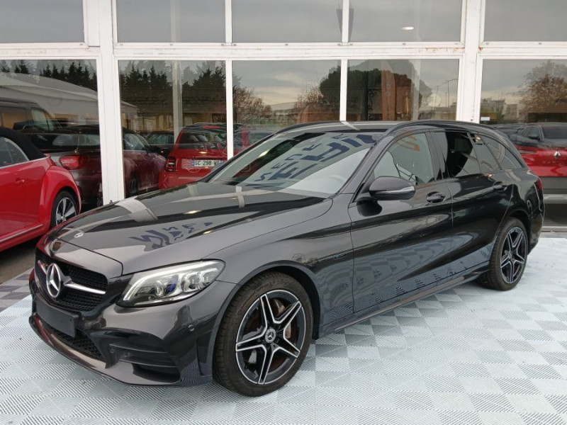 Mercedes-Benz CLASSE C SW IV 300 DE 306cv 9G-Tronic Hybride Rech. AMG LINE Attel. Hybride GRIS GRAPHITE Occasion à vendre