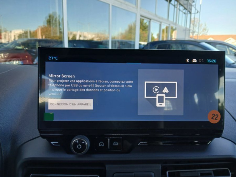 Photo 15 de l'offre de CITROEN BERLINGO 1.5 BlueHDi 130 EAT8 N1 PACK ADML Camera Induction 3 Sièges Arr. à 28450€ chez Mérignac auto