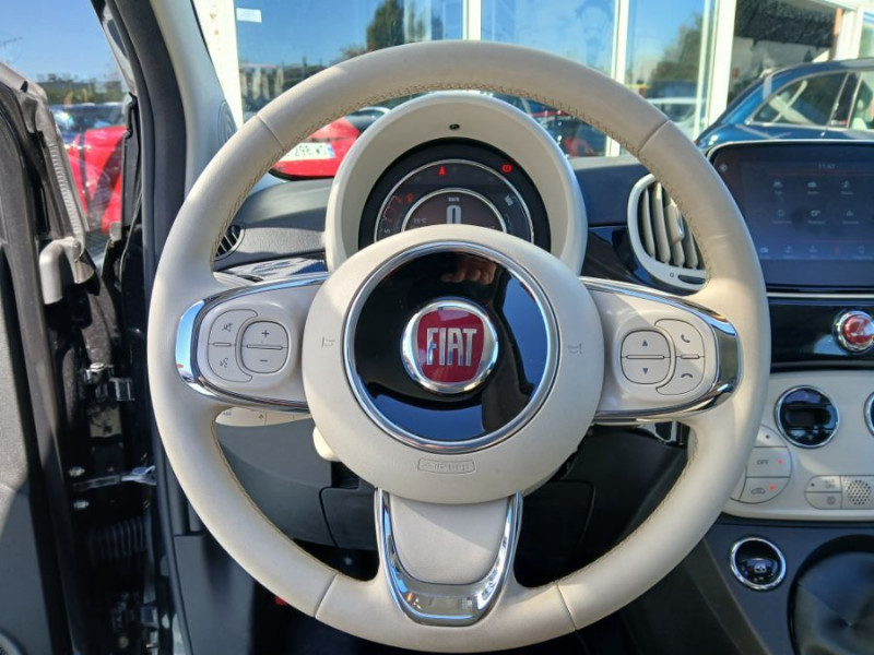 Photo 13 de l'offre de FIAT 500C 1.0 70 BVM6 HYBRID DOLCEVITA GPS JA16 CLIM Auto 1ère Main à 14750€ chez Mérignac auto