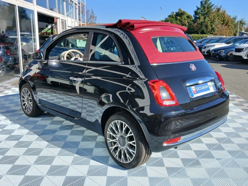 Photo 3 de l'offre de FIAT 500C 1.0 70 BVM6 HYBRID DOLCEVITA GPS JA16 CLIM Auto 1ère Main à 14750€ chez Mérignac auto