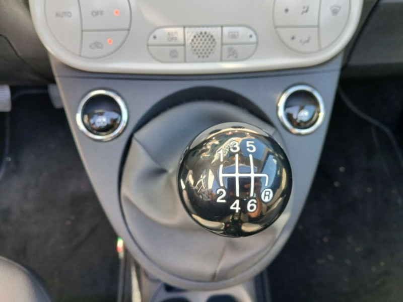 Photo 25 de l'offre de FIAT 500C 1.0 70 BVM6 HYBRID DOLCEVITA GPS JA16 CLIM Auto 1ère Main à 14750€ chez Mérignac auto