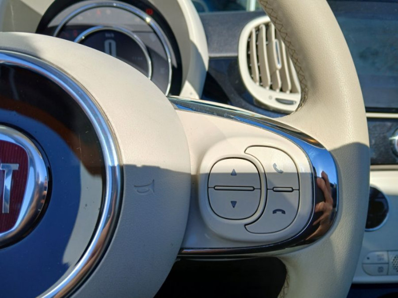 Photo 18 de l'offre de FIAT 500C 1.0 70 BVM6 HYBRID DOLCEVITA GPS JA16 CLIM Auto 1ère Main à 14750€ chez Mérignac auto