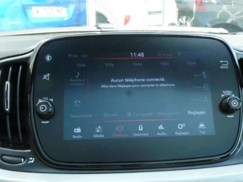 Photo 17 de l'offre de FIAT 500 1.0 70 BVM6 HYBRID STAR Toit Pano JA16 CarPlay 7" à 13750€ chez Mérignac auto