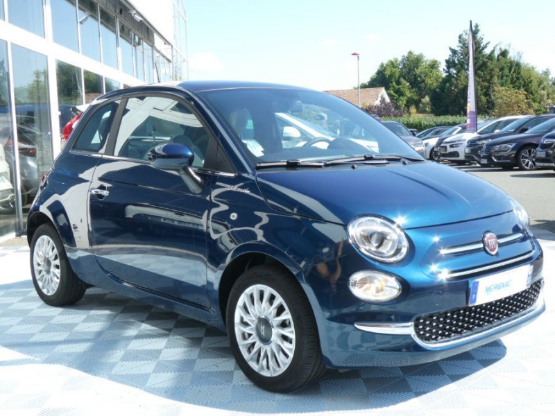 Photo 3 de l'offre de FIAT 500 1.0 70 BVM6 HYBRID DOLCEVITA Toit Pano CarPlay 7" à 13450€ chez Mérignac auto