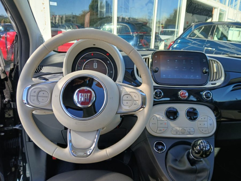 Photo 14 de l'offre de FIAT 500C 1.0 70 BVM6 HYBRID DOLCEVITA GPS JA16 CLIM Auto 1ère Main à 14750€ chez Mérignac auto