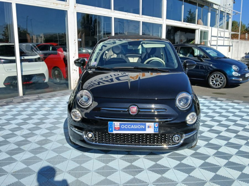 Photo 8 de l'offre de FIAT 500C 1.0 70 BVM6 HYBRID DOLCEVITA GPS JA16 CLIM Auto 1ère Main à 14750€ chez Mérignac auto