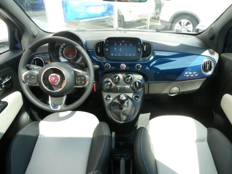 Photo 11 de l'offre de FIAT 500 1.0 70 BVM6 HYBRID DOLCEVITA Toit Pano CarPlay 7" à 13450€ chez Mérignac auto