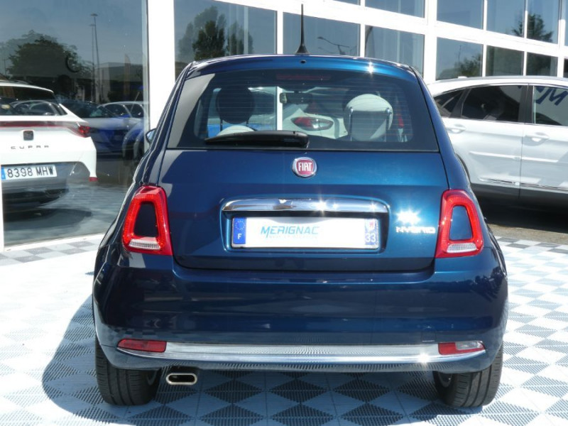 Photo 9 de l'offre de FIAT 500 1.0 70 BVM6 HYBRID DOLCEVITA Toit Pano CarPlay 7" à 13450€ chez Mérignac auto