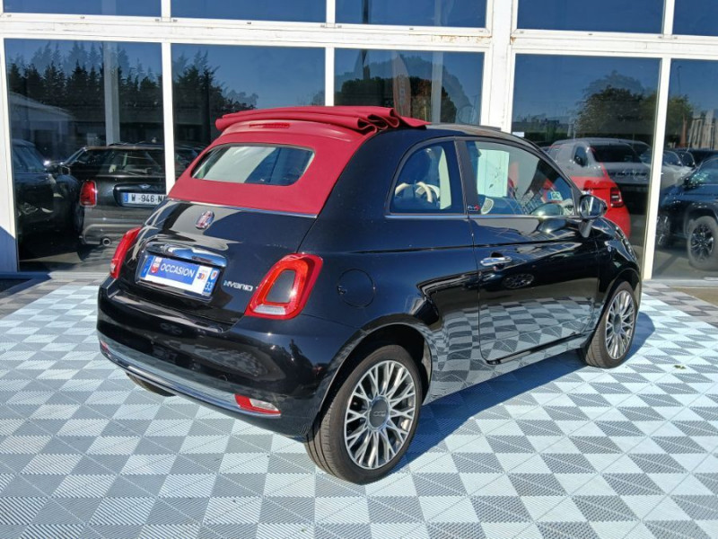 Photo 10 de l'offre de FIAT 500C 1.0 70 BVM6 HYBRID DOLCEVITA GPS JA16 CLIM Auto 1ère Main à 14750€ chez Mérignac auto