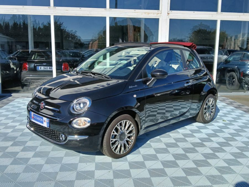 Photo 7 de l'offre de FIAT 500C 1.0 70 BVM6 HYBRID DOLCEVITA GPS JA16 CLIM Auto 1ère Main à 14750€ chez Mérignac auto