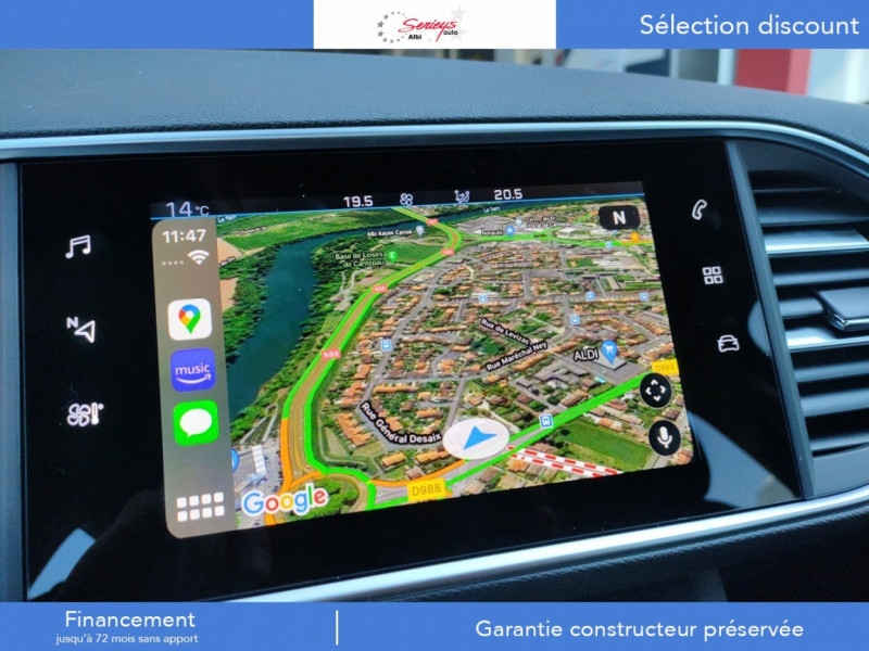 Photo 29 de l'offre de PEUGEOT 308 Active Pack BlueHDi 130 GPS+CAMERA AR à 21680€ chez Garage Serieys Auto