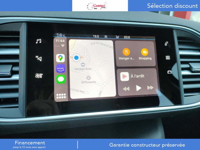 Photo 18 de l'offre de PEUGEOT 308 Active Pack BlueHDi 130 GPS+CAMERA AR à 21680€ chez Garage Serieys Auto