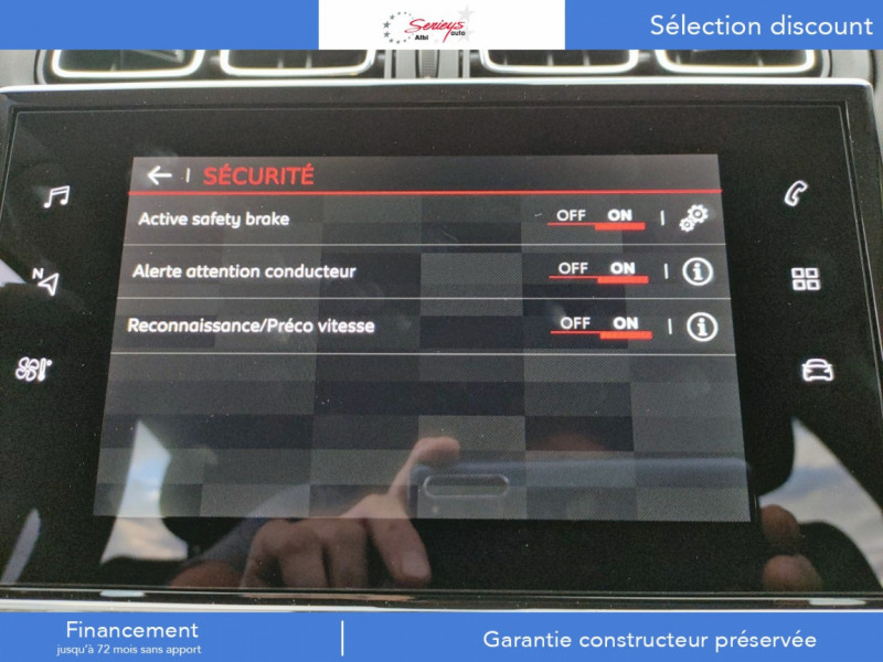 Photo 23 de l'offre de CITROEN C3 Feel Pack BlueHDI 100 BVM6 GPS+Radar AR à 18980€ chez Garage Serieys Auto
