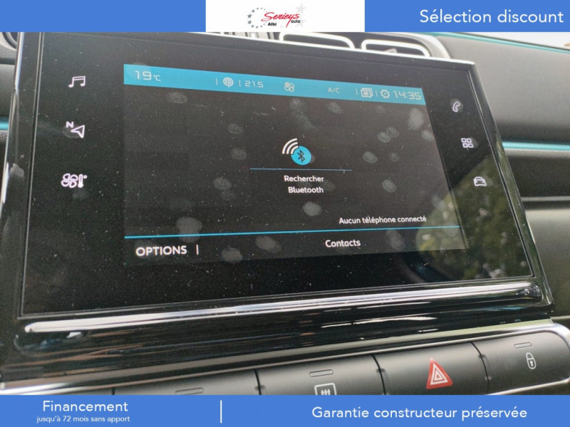 Photo 3 de l'offre de CITROEN C3 Feel Pack BlueHDI 100 GPS+Radar AR à 19190€ chez Garage Serieys Auto