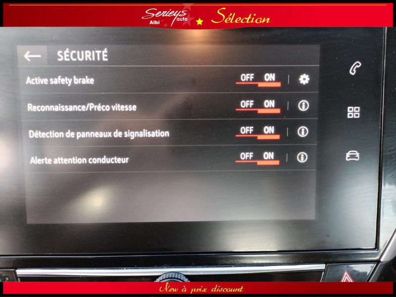 Photo 19 de l'offre de OPEL CORSA 1.5 D 100 EDITION BUSINESS PLUS CAMERA AR à 20280€ chez Garage Serieys Auto