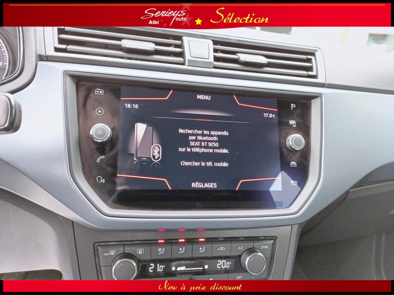 Photo 20 de l'offre de SEAT ARONA 1.0 EcoTSI 95 XCELLENCE GPS à 16380€ chez Garage Serieys Auto