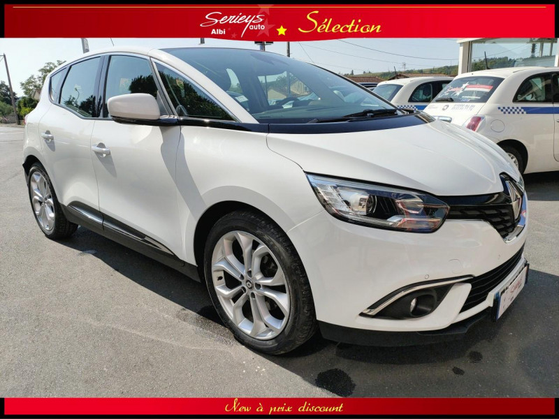 Renault SCENIC IV 1.5 DCI 110 GPS+ATTELAGE DIESEL BLANC Occasion à vendre