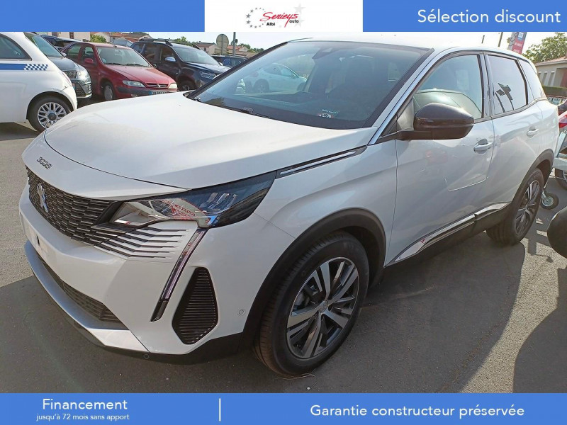 Peugeot 3008 ALLURE PACK 1.5 BLUEHDI 130 CAMERA AR DIESEL BLANC NACRE Occasion à vendre