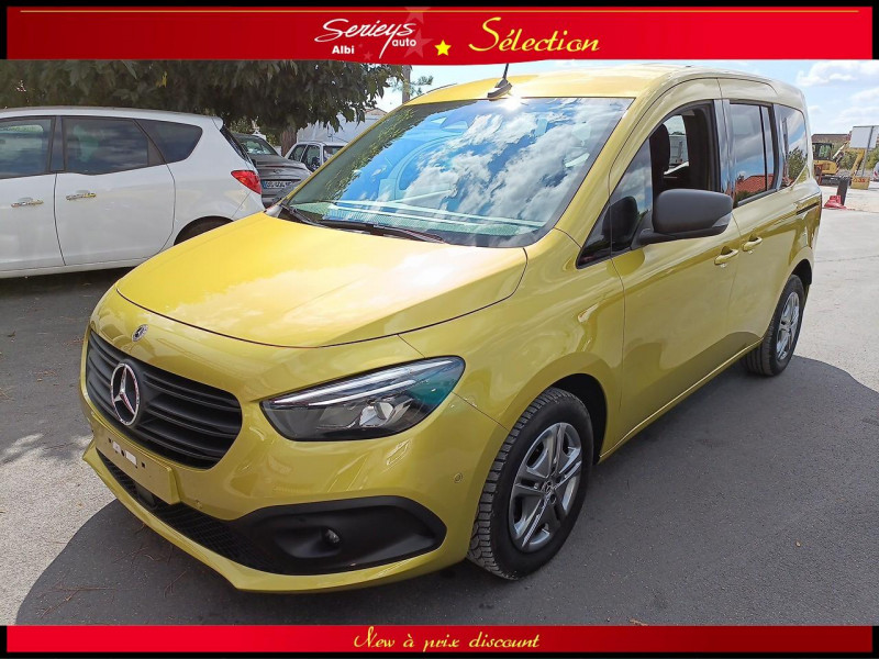 Mercedes-Benz CITAN II TOURER DCI 95 LONG 5 PLACES DIESEL JAUNE LIMON METAL Occasion à vendre