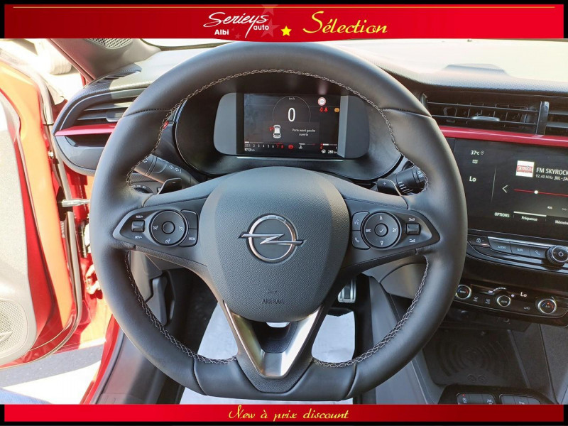 Photo 11 de l'offre de OPEL CORSA GS LINE 1.2 TURBO 100 EAT8 FULL EQUIP. à 22680€ chez Garage Serieys Auto