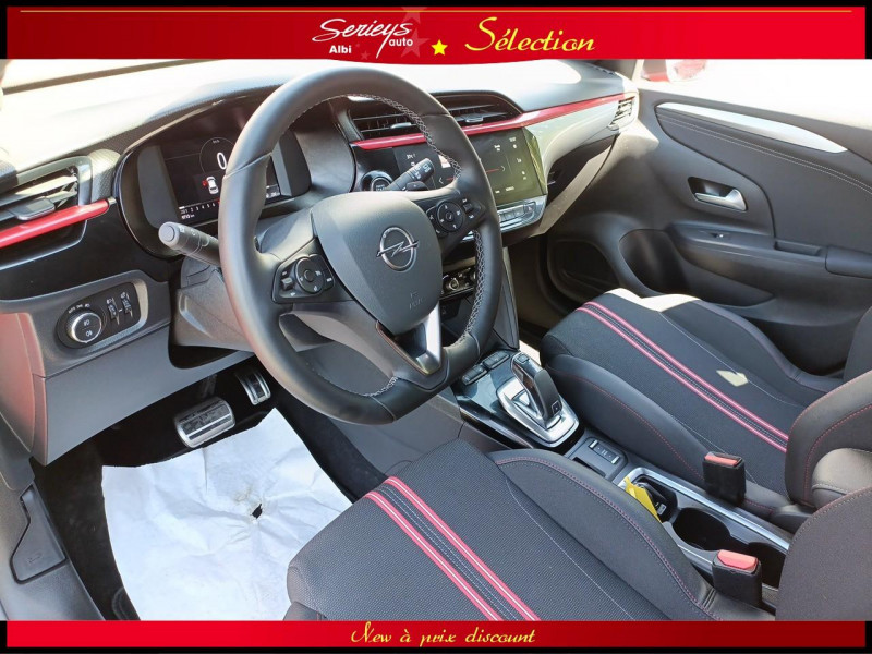 Photo 15 de l'offre de OPEL CORSA GS LINE 1.2 TURBO 100 EAT8 FULL EQUIP. à 22680€ chez Garage Serieys Auto