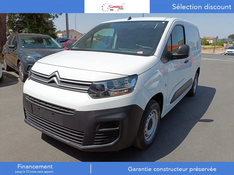 Photo 7 de l'offre de CITROEN BERLINGO CLUB 1.5 BLUEHDI 100 M BVM6 ATTELAGE à 24180€ chez Garage Serieys Auto