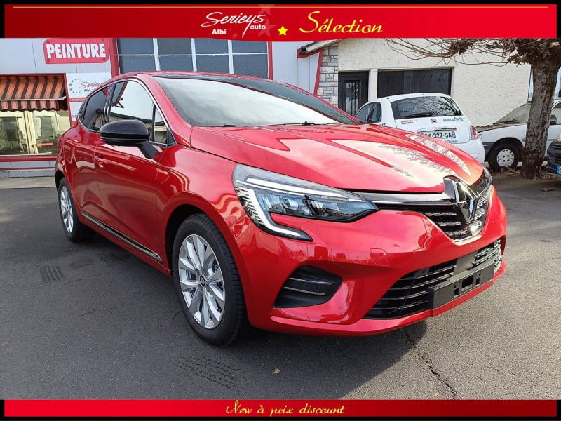 Renault CLIO 5  1.0 TCE 100 GPL INTENS PACK CITY 360+STYLE GPL ROUGE FLAMME Occasion à vendre