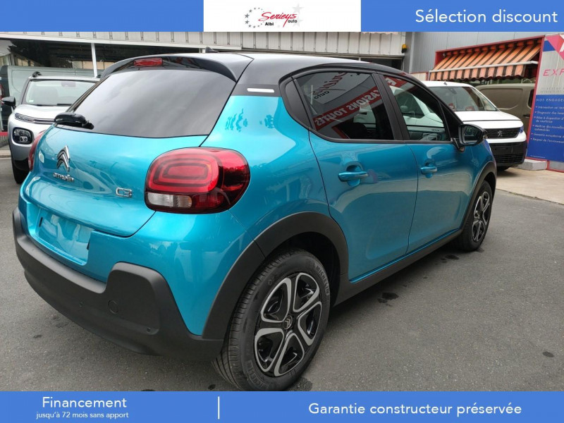 Photo 18 de l'offre de CITROEN C3 FEEL PACK 1.5 BlueHDi 100 GPS à 18980€ chez Garage Serieys Auto