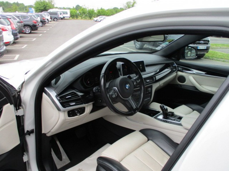 Photo 8 de l'offre de BMW X6 (F16) M50DA 381CH à 43990€ chez AUTOMOBILES DE A A Z DOMALAIN