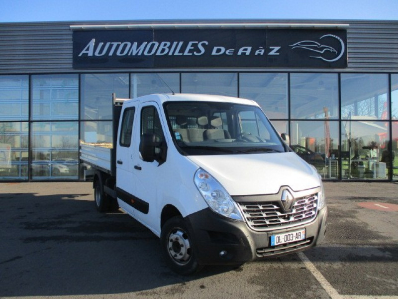 Renault MASTER III BENNE R3500RJ L3 2.3 DCI 125CH+ DOUBLE CABINE CONFORT Diesel BLANC Occasion à vendre