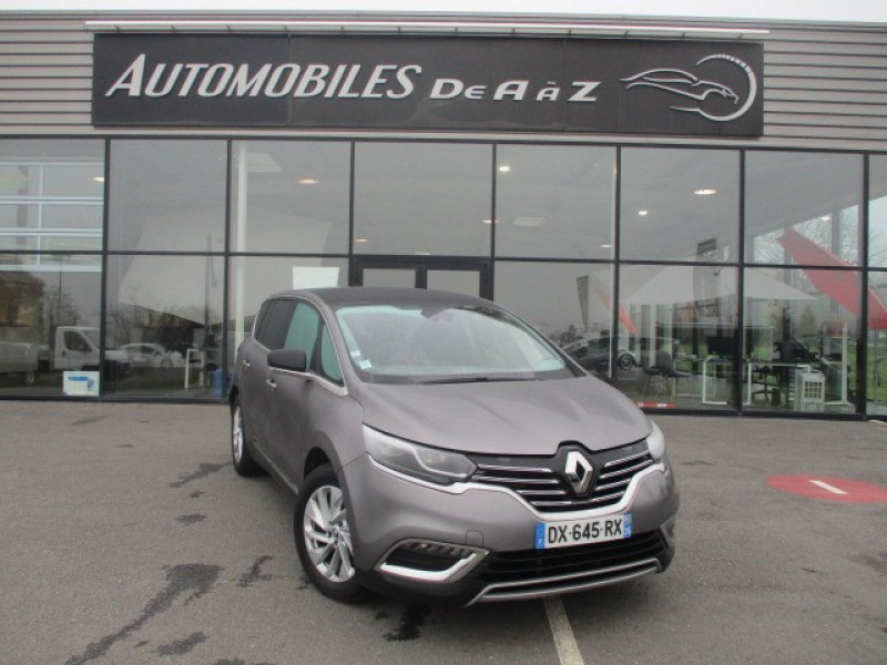 Renault ESPACE V 1.6 DCI 160CH ENERGY ZEN EDC Diesel GRIS C Occasion à vendre