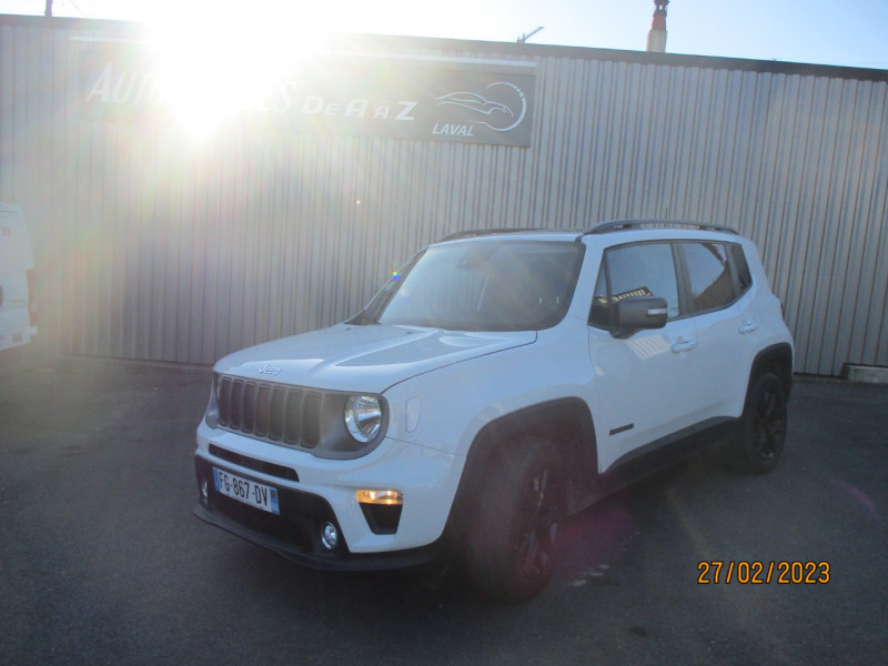 Jeep RENEGADE 1.0 GSE T3 120CH LIMITED Essence BLANC Occasion à vendre