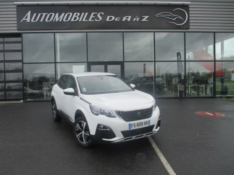 Peugeot 3008 1.5 BLUEHDI 130CH S&S ALLURE EAT8 Diesel BLANC Occasion à vendre