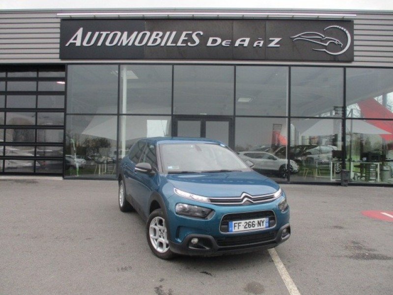 Citroen C4 CACTUS BLUEHDI 100CH S&S FEEL BUSINESS E6.D-TEMP Diesel BLEU CANARD Occasion à vendre