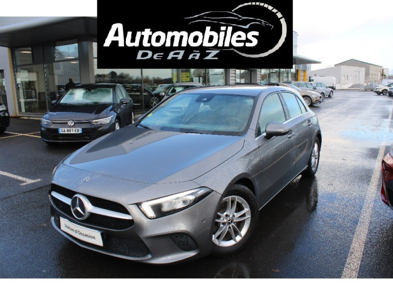 Mercedes-Benz CLASSE A 180 D 116CH STYLE LINE 7G-DCT Diesel GRIS C Occasion à vendre