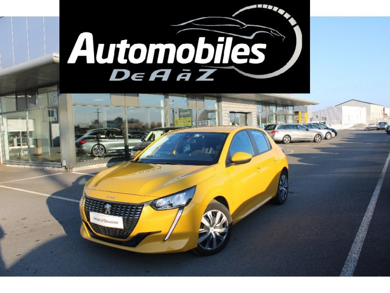 Photo 1 de l'offre de PEUGEOT 208 1.2 PURETECH 75CH S&S ACTIVE à 15990€ chez AUTOMOBILES DE A A Z DOMALAIN