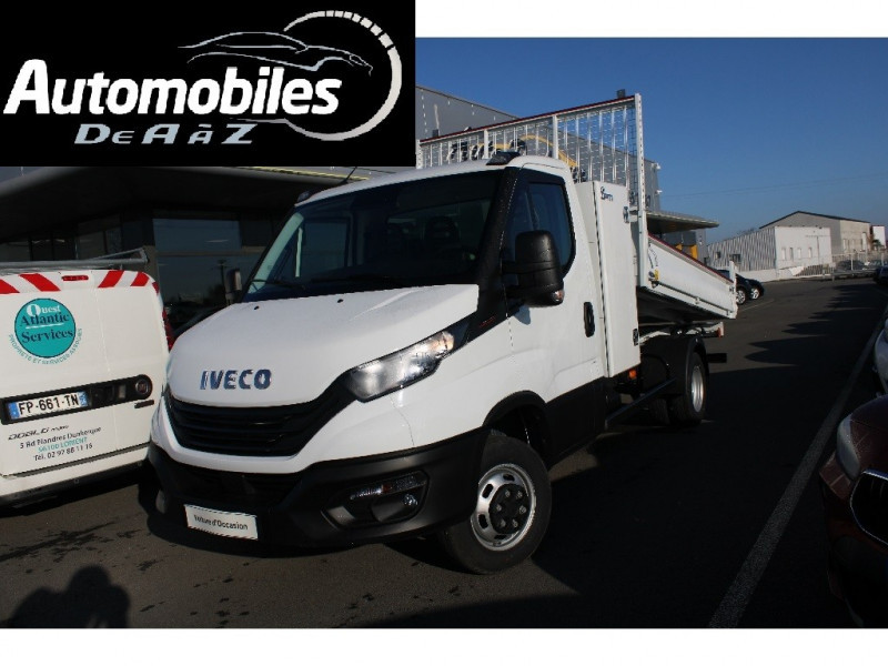 Photo 1 de l'offre de IVECO DAILY CCB 35C16H3.0 BENNE ET COFFRE à 50390€ chez AUTOMOBILES DE A A Z DOMALAIN