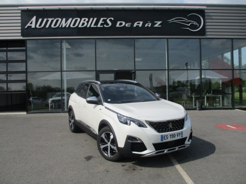 Peugeot 3008 2.0 BLUEHDI 180CH GT S&S EAT6 Diesel BLANC Occasion à vendre