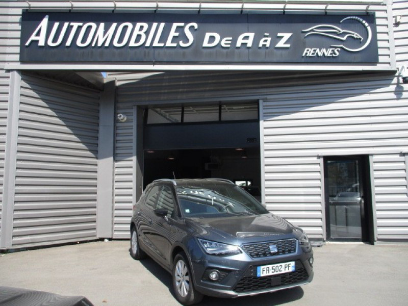 Seat ARONA 1.0 ECOTSI 115CH START/STOP XCELLENCE DSG EURO6D-T Essence GRIS C Occasion à vendre